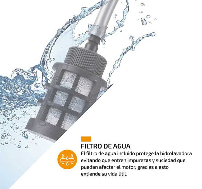 Hidro lavadora Eléctrica Inalámbrica Pistola Lavado Portátil 2 Baterías 2000 mAh c/u - Image 2